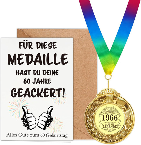 Geburtstag geschenk mit - 60,