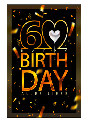 Geburtstag - 60.,