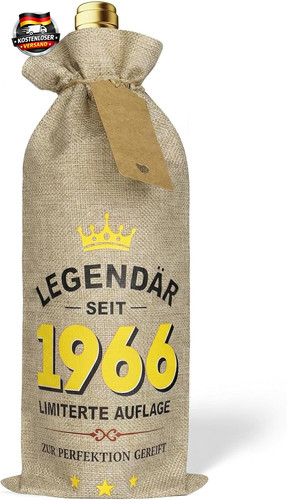 Weinbeutel geburtstag mann - 60,