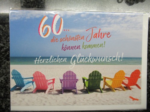 Geburtstagskarte - , 60