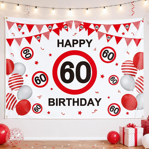 Wenmthg geburtstagsbanner - 60.,