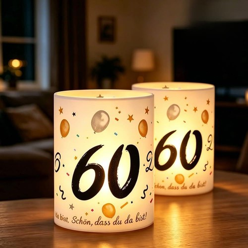Windlicht tischdeko 60 - 12,
