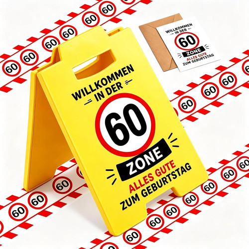Geburtstag deko set - 60,