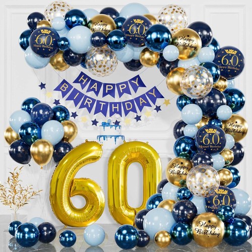 Geburtstag deko marineblau - geburtstag,