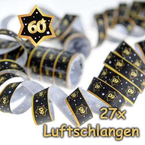 Luftschlangen 60 - 27,