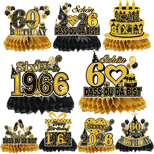 Geburtstagsdekoration set - geburtstagsdekoration, 60
