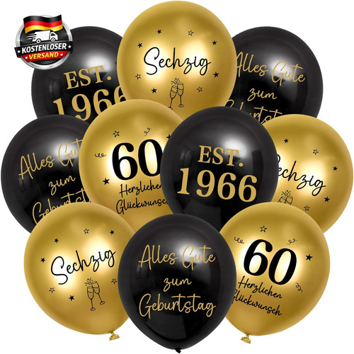 Geburtstagsdeko set - geburtstagsdeko, 24