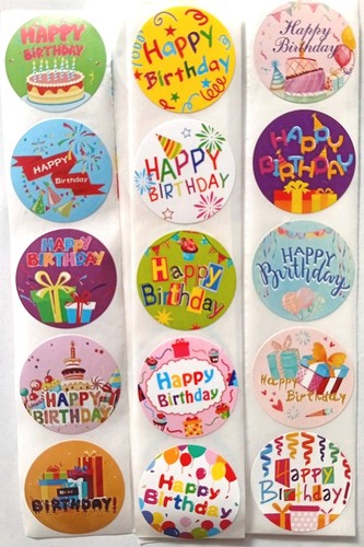 Happy birthday sticker - birthday,,