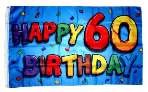 Fahne flagge geburtstag - /, 60.