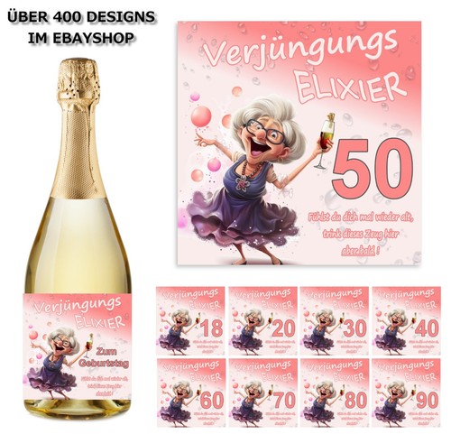 Aufkleber sektflasche - aufkleber,