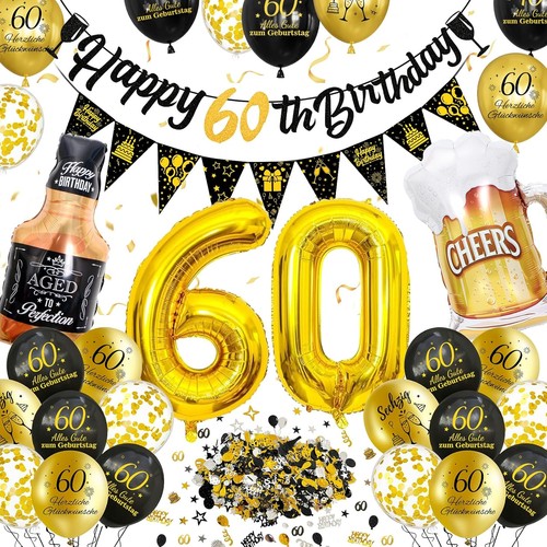 Geburtstag frau mann deko - frau, mann,