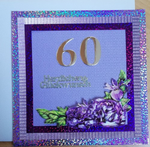 Grußkarte 60 - 3,