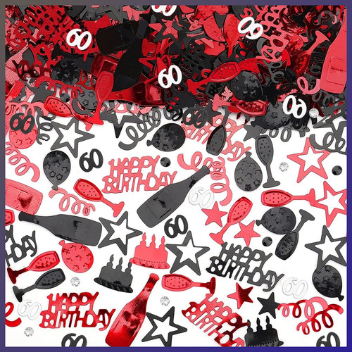 Konfetti geburtstag - konfetti, 60.