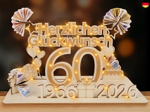 Geldgeschenke geburtstag - 60,