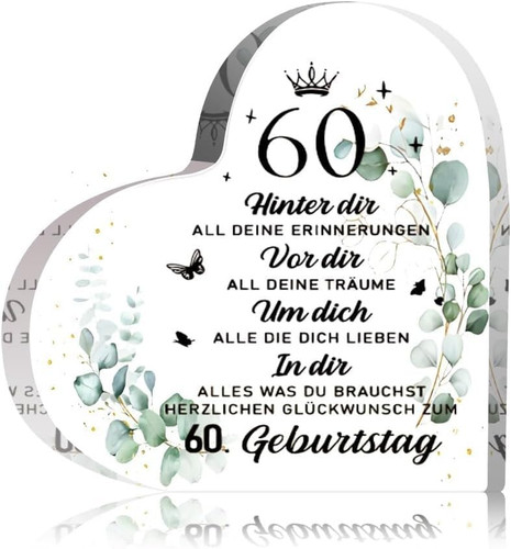 Geschenk geburtstag frau - 60,