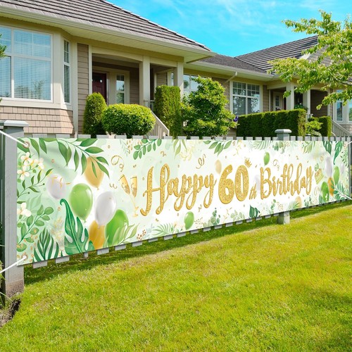 Geburtstag banner - 60.,