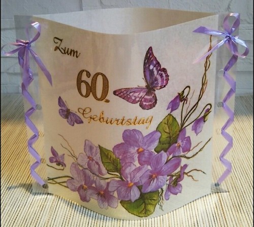 Tischdekoration zum - , 60