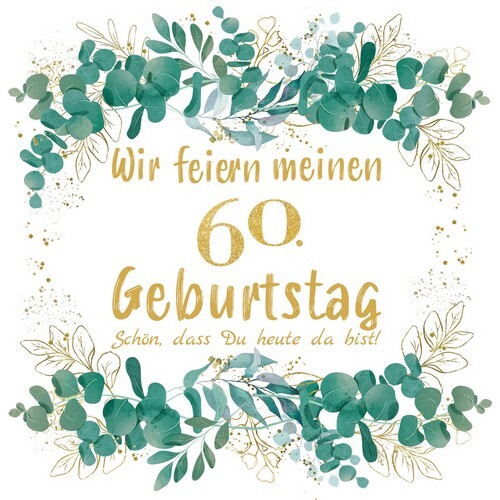 Servietten geburtstag - 20,