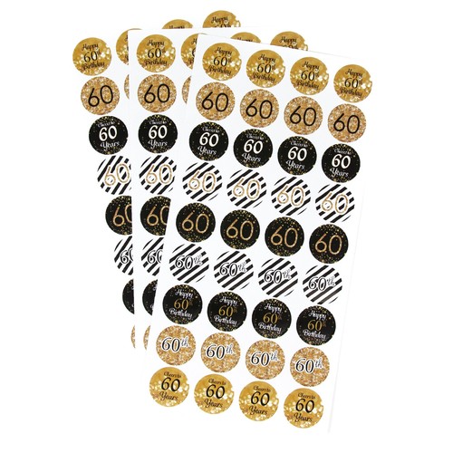 Geburtstag sticker - 60.,