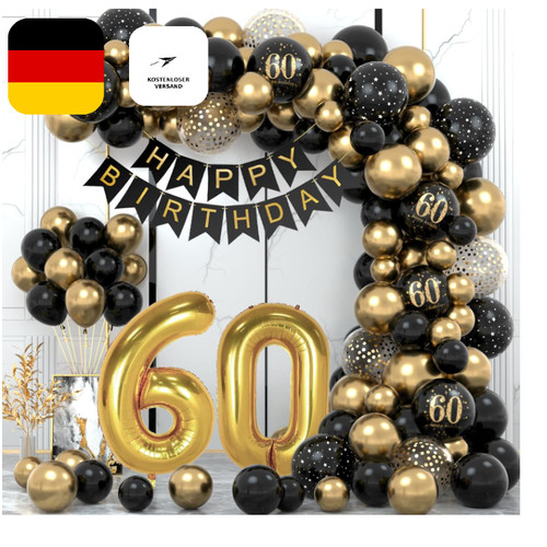 Geburtstag deko jahr - deko, 60