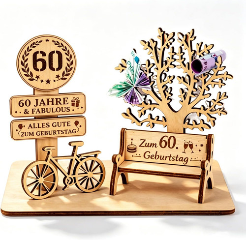 Geldgeschenke geburtstag holz - geldgeschenke,